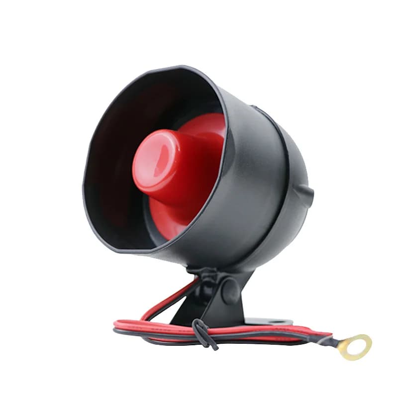 12V Car Anti-Theft Alarm Siren Horn 15W 20W Voice Speaker