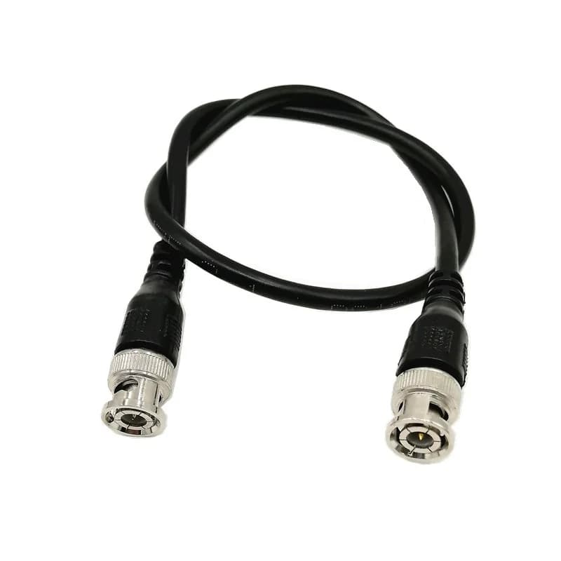BNC Q9 Coaxial Jumper Cable 0.5m Gold Plated