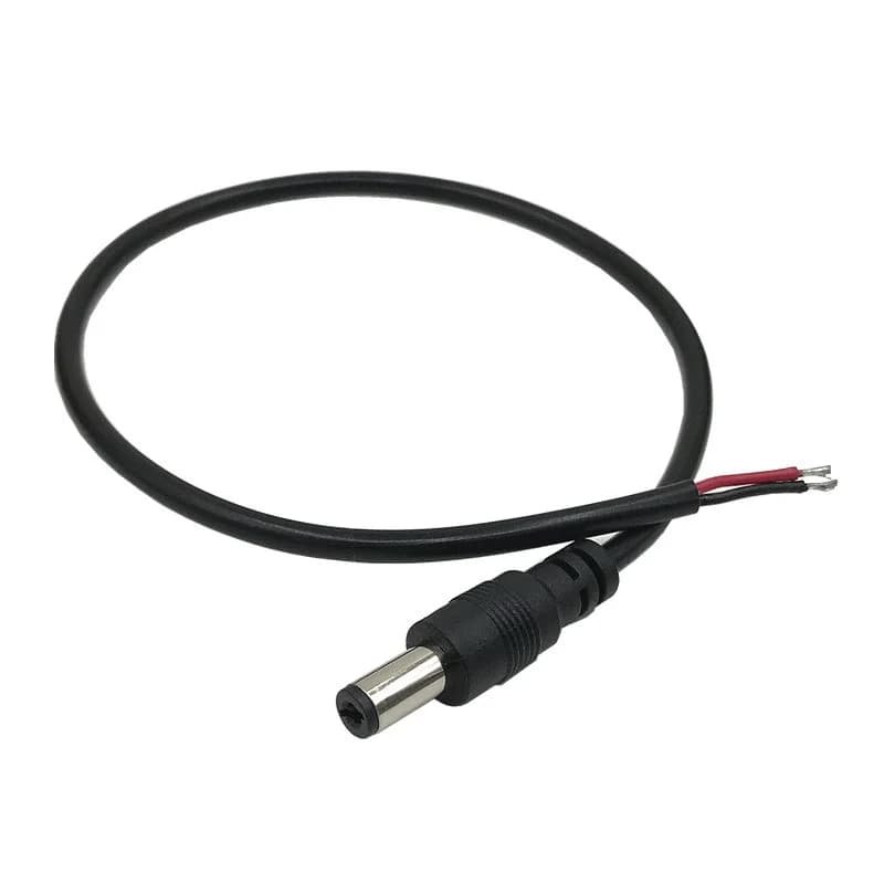 22AWG DC Power Cable Male 5.5x2.1mm
