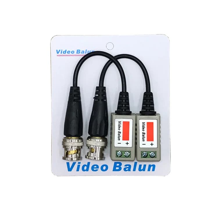 CCTV Video Balun BNC Passive Twisted Pair Transceiver Pair Set