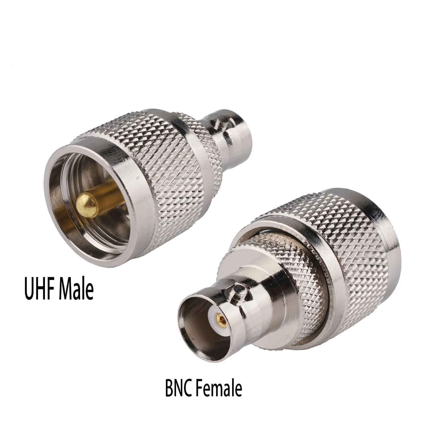 BNC Male to UHF Female RF Coaxial Adapter