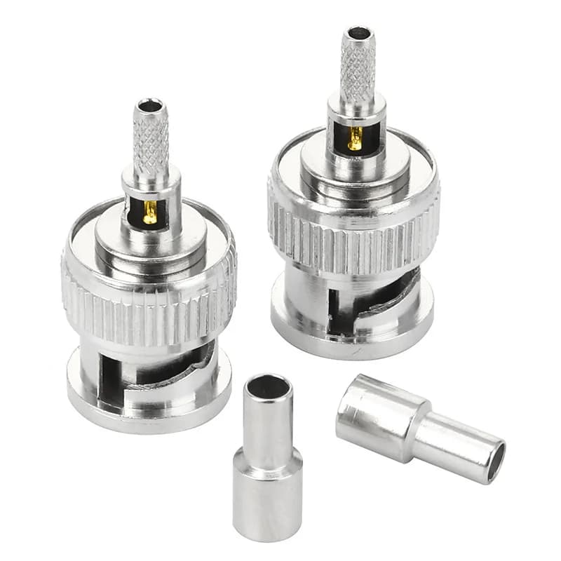 BNC J-1.5 Crimp Connector RG174 RG316 RF Coaxial