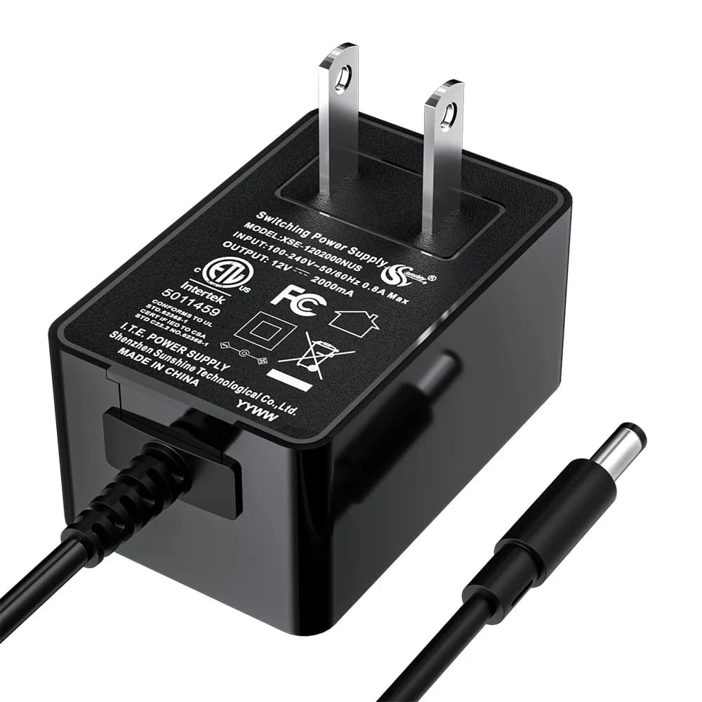 12V 2A Power Supply Adapter UL CE CCTV Camera