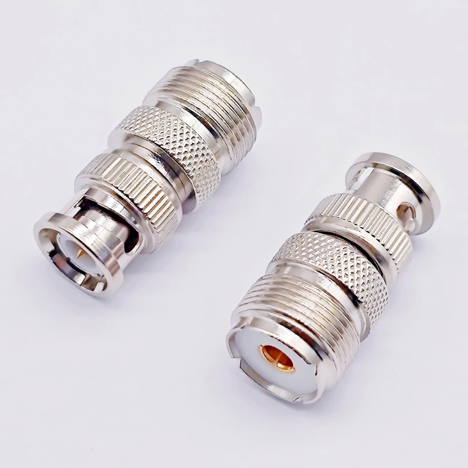 BNC Male to UHF Female RF Adapter