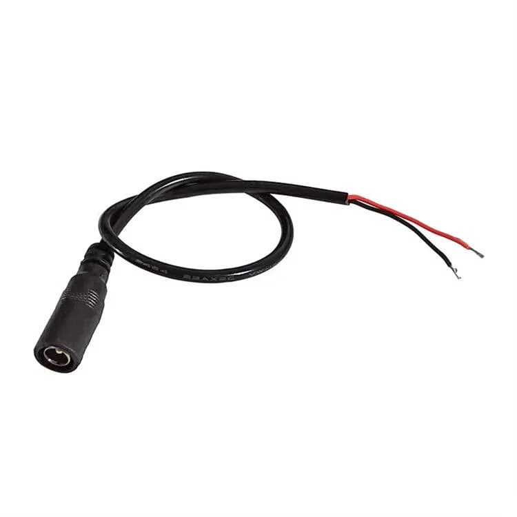 22AWG DC Power Cable Female 5.5x2.1mm
