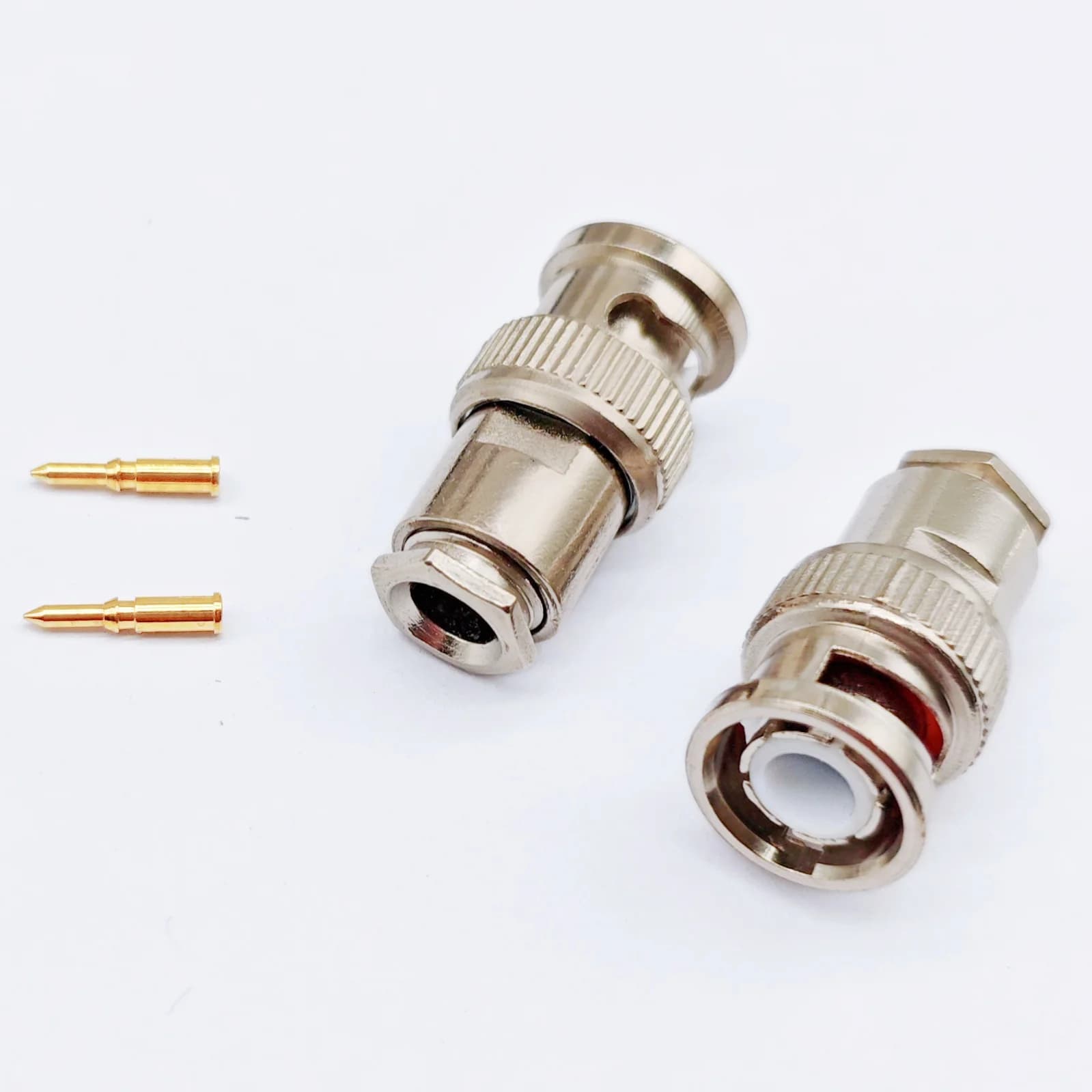 BNC 5-Piece Screw Type Coaxial Connector 50 Ohm RG58 RG59