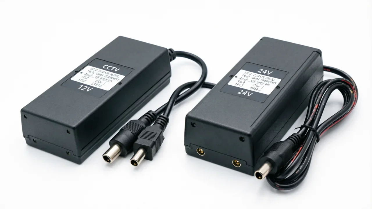 12V vs 24V CCTV Power Supply