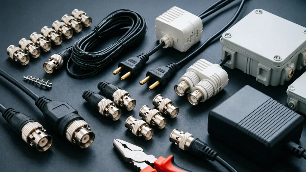 CCTV Installation Accessories