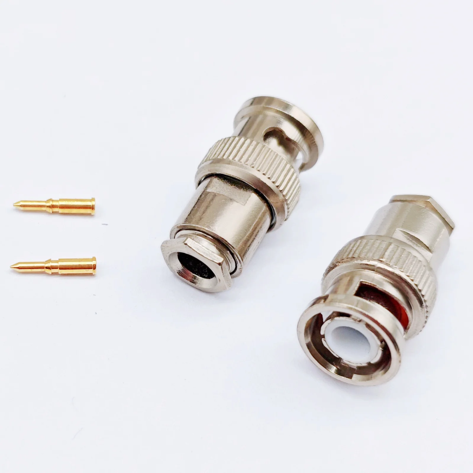 BNC 5-Piece Screw Type Coaxial Connector 50 Ohm RG58 RG59